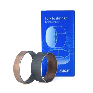 SKF TULEJKI (PANEWKI) PRZEDNIEGO ZAWIESZENIA ZEWNĘTRZNA I WEWNĘTRZNA (OUTSIDE + INSIDE FORK BUSHING) SHOWA 41 TYPE 2 - KOMPLET N