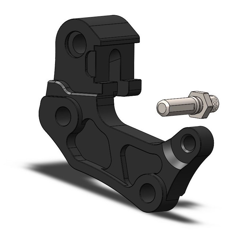 MOTO-MASTER ADAPTER DO TARCZY 300MM YAMAHA XTZ 700 TENERE \'20-, RALLY \'21-, WORLD RAID \'22- (DO ZACISKU FABRYCZNEGO - OEM)