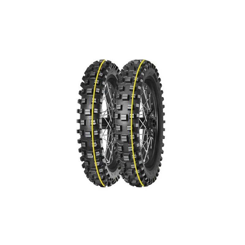 MITAS OPONA 120/90-18 TERRA FORCE-EX XT SUPER EXTREME 65M TT TYŁ (ŻÓŁTY PASEK) DOT 04/2026 (460103) (zamiennik:70000286)