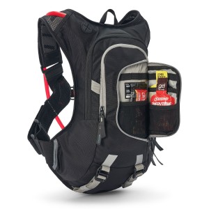 USWE CAMEL BAG MOTO HYDRO 12 CARBON BLACK KOLOR CZARNY POJEMNOŚĆ 3L PŁYN (12L PLECAK+3L PŁYN) ZASTĘPUJE USWE2123401