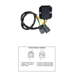 Regulator napięcia Kawasaki KVF 300 Brute Force '12-'18 (21066-Y002) - Opis, Cena, Sklep - MotoCzęści.pl