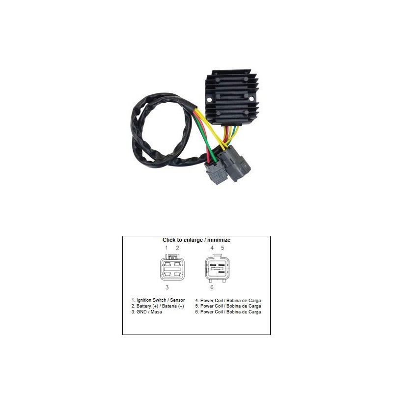 Regulator napięcia Kawasaki KVF 300 Brute Force '12-'18 (21066-Y002) - Opis, Cena, Sklep - MotoCzęści.pl