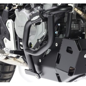 CROSSPRO GMOLE ALUMINIOWE DOLNE OSŁONY SILNIKA I CHŁODNIC CF MOTO 450 MT '24 CZARNY