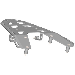 CROSSPRO WYPRZEDAŻ TYLNY BAGAŻNIK GASGAS ES 700 '22-'23 KOLOR CZERWONY