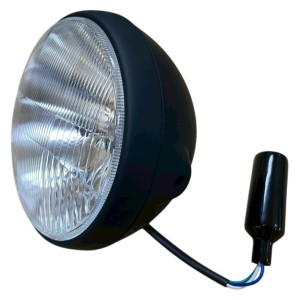 EMGO 2025/02 REFLEKTOR / LAMPA UNIWERSALNA KOMPLETNA CZARNA (ŚREDNICA WKŁADU 7" / 17,80CM) (HOMOLOGACJA E-MARK)
