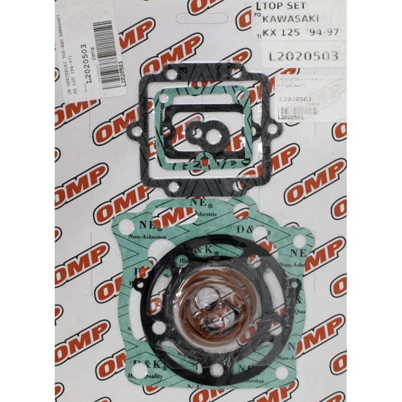JR (OMP) WYPRZEDAŻ USZCZELKI TOP-END KAWASAKI KX 125 '94-'97 - Najwyższa jakość i doskonałe dopasowanie
