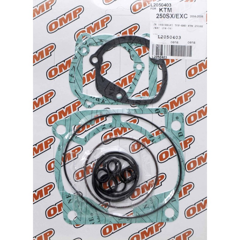 JR (OMP) WYPRZEDAŻ USZCZELKI TOP-END KTM 250SX/EXC '04-'06