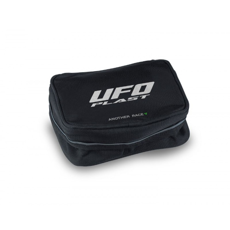 UFO TORBA NARZĘDZIOWA (NARZĘDZIÓWKA) MONTOWANA NA TYLNY BŁ0TNIK (WYS. 11,5 X 22 X 14 CM) KOLOR CZARNY - KOLEKCJA 2024