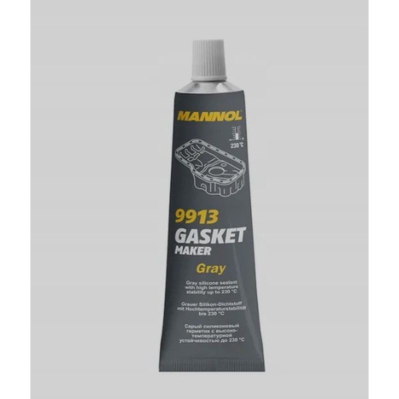 MANNOL GASKET MAKER - SILIKON USZCZELNIAJĄCY - KOLOR SZARY 85G