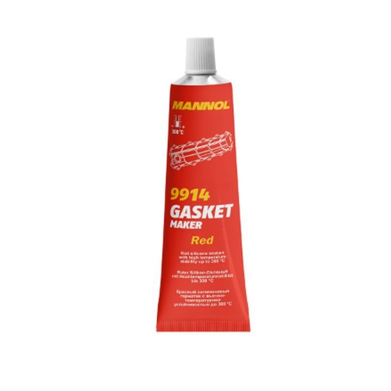 Silikon uszczelniający MANNOL GASKET MAKER - kolor czerwony 85g