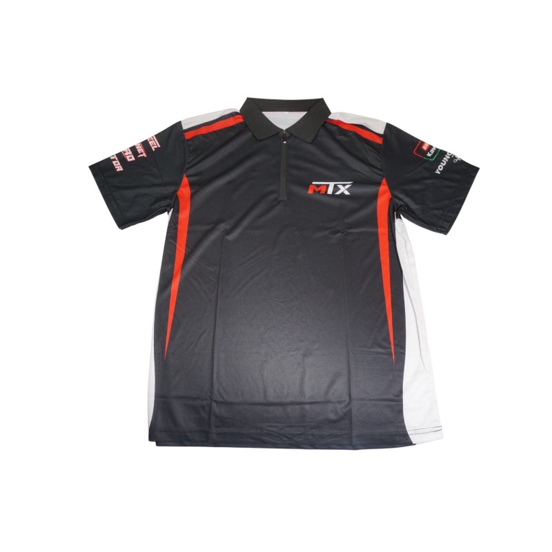 MTX PARTS Koszulka Polo Shirt Kolor Czarny Rozmiar XXL