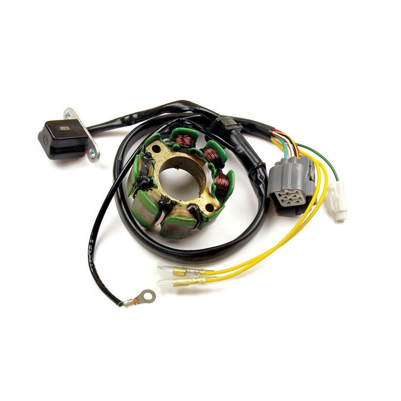 ELECTREX UZWOJENIE ALTERNATORA STATOR ZE ŚWIATŁAMI SUZUKI RMZ 250 (04-05), KAWASAKI KXF 250 (04-05) - WYCOFANY Z OFERTY