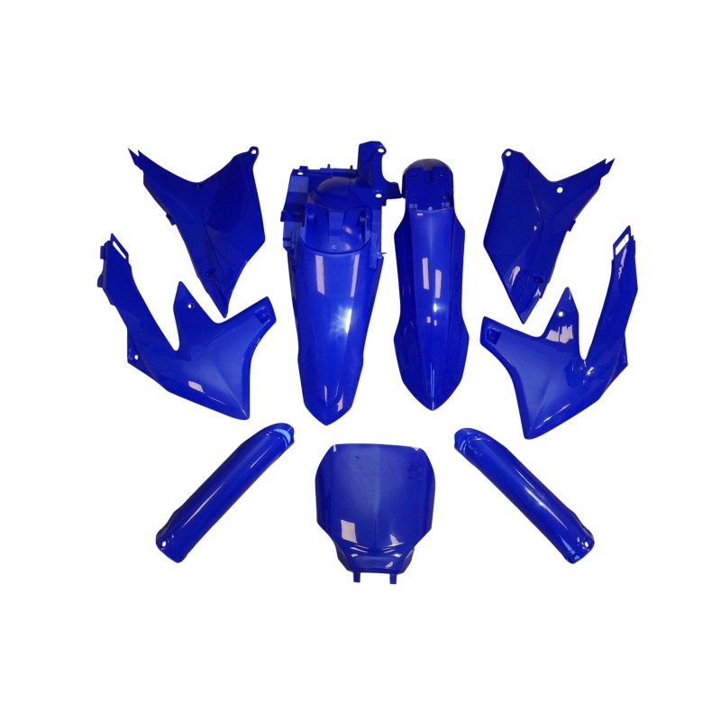 UFO 2025/11 Komplet Plastików z Osłonami Teleskopów Yamaha YZF 250 '24-'26 Niebieski