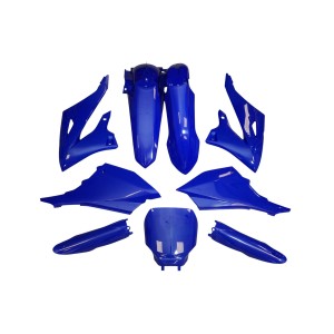 Komplet plastików UFO 2025/11 z osłonami teleskopów Yamaha YZ 125 / 250 '21-'26, YZF 250 / 450 '10