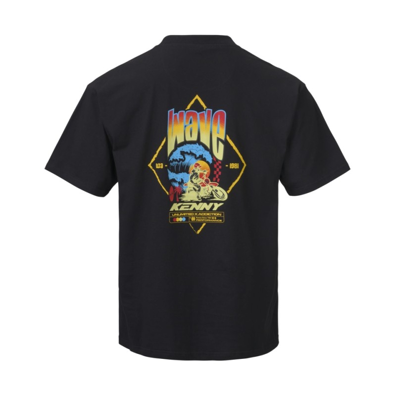 KENNY RACING Koszulka T-Shirt Wave Oversize | ppsmoto