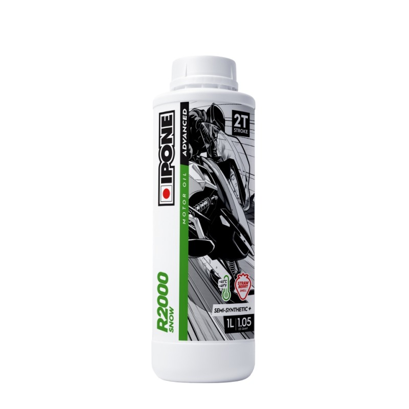 IPONE R2000 SNOW FRAISE 1L - ppsmoto