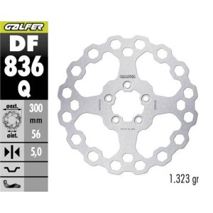 GALFER TARCZA HAMULCOWA TYL HARLEY-DAVIDSON | ppsmoto