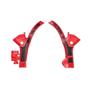 RACETECH Ochrona Ramy w ppsmoto - Kolor Czerwony/Czarny
