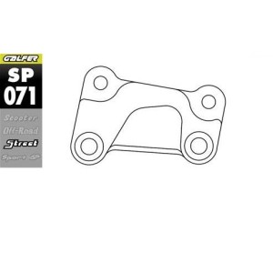 GALFER Adapter Tarczy Hamulcowej 330mm Harley Davidson | ppsmoto
