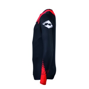 KENNY RACING KOSZULKA TRIAL UP BLACK RED - ppsmoto