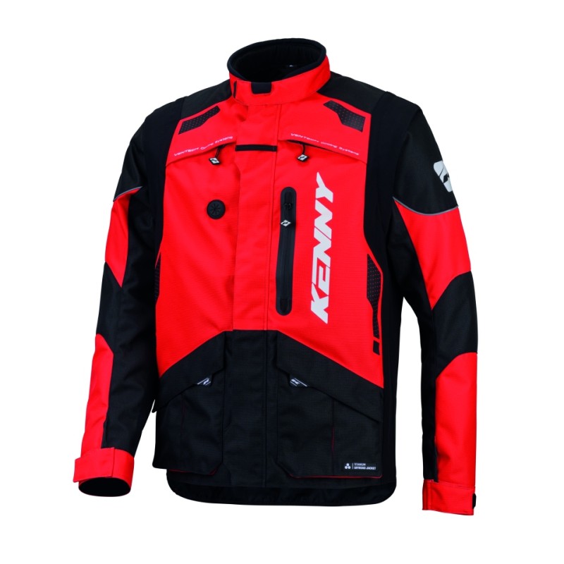 KENNY RACING Kurtka Adventure/Enduro Titanium Red - ppsmoto