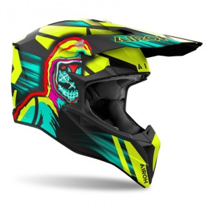 Kask AIROH WRAAAP żółty fluo - ppsmoto