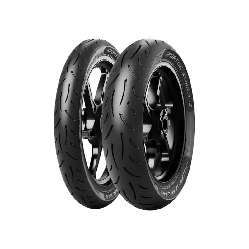 METZELER 80/90-14 SPORTEC STREET 2 - ppsmoto