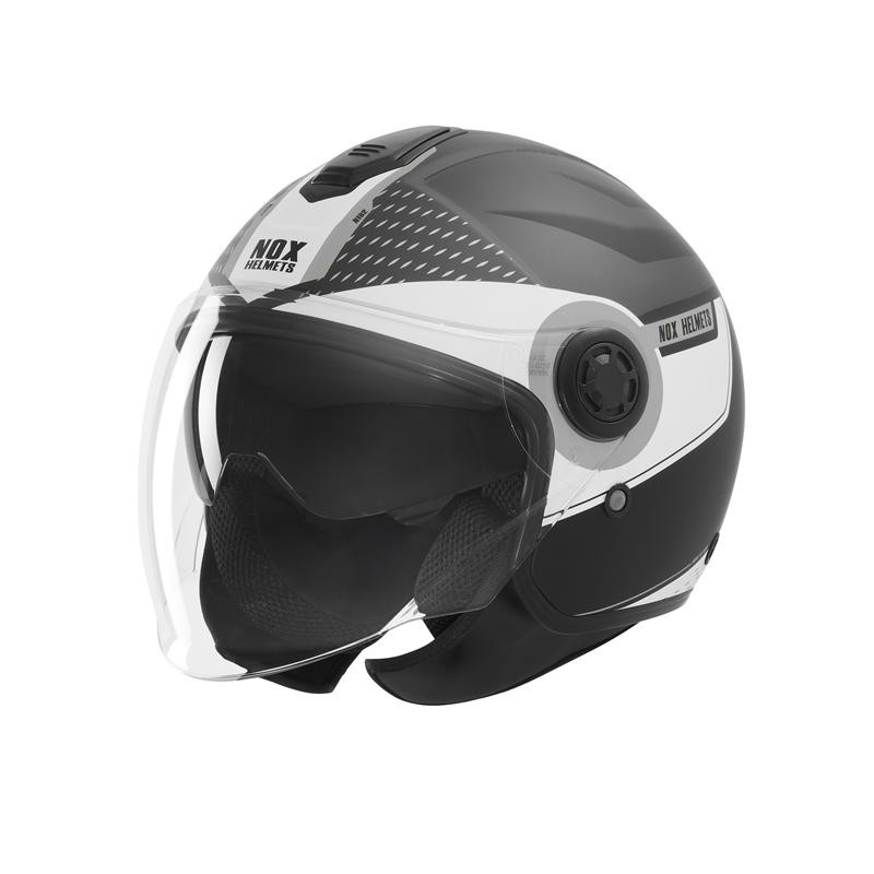 NOX Kask Otwarty N182 Round - ppsmoto