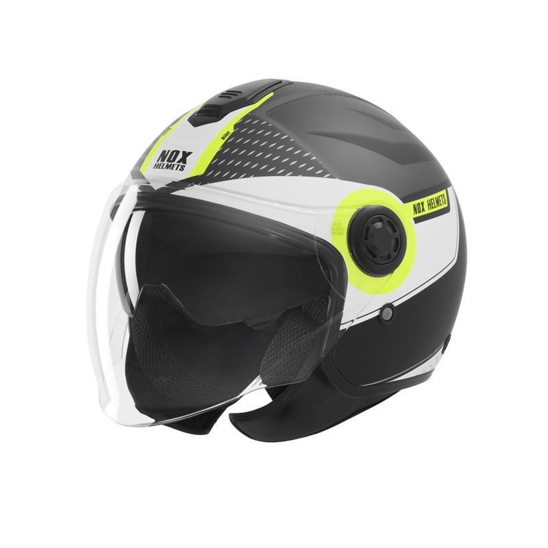 NOX Kask Otwarty Jet N182 Round - ppsmoto