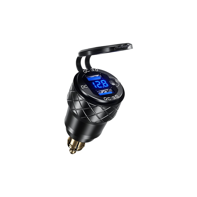 BIKETEC GNIAZDO DIN 2X USB-A 3.0 | ppsmoto