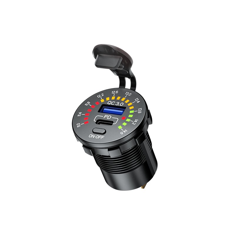 BIKETEC PRO Gniazdo motocyklowe USB 3.0 | ppsmoto