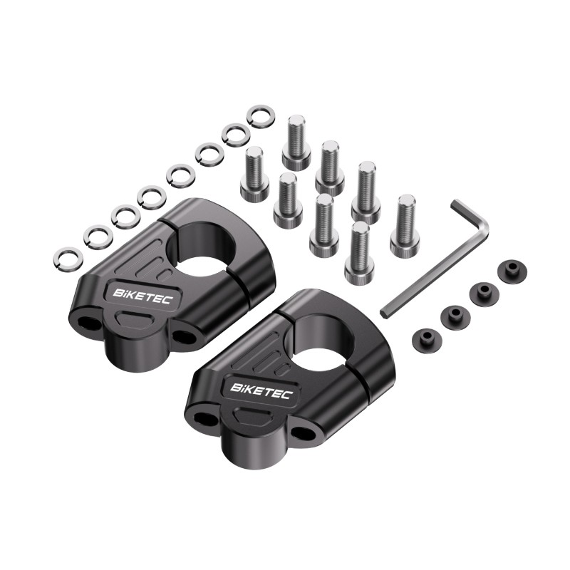 BIKETEC PRO PODWYŻSZENIE KIEROWNICY ADAPTERY 28 MM ppsmoto