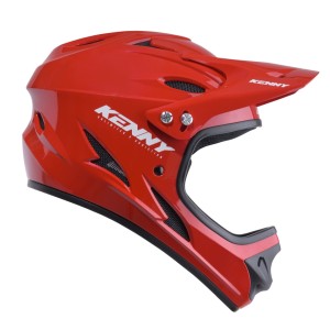 KENNY RACING KASK ROWEROWY MTB DOWNHILL SOLID KOLOR CZERWONY ROZMIAR M