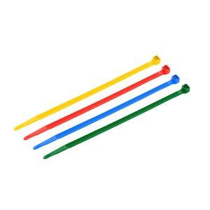 PROMX OPASKI ZACISKOWE (TRYTYTKI) 2,5X200MM MIX RÓŻNE KOLORY - 100 SZTUK