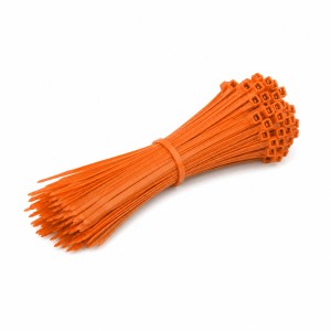 PROMX OPASKI ZACISKOWE (TRYTYTKI) 4,8X200MM KOLOR POMARAŃCZOWY - 100 SZTUK