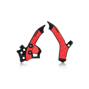 ACERBIS OSŁONY RAMY X-GRIP HONDA CRF 250 L / M \'13-\'20, CRF 250 RALLY \'17\'-20 KOLOR CZERWONY / CZARNY