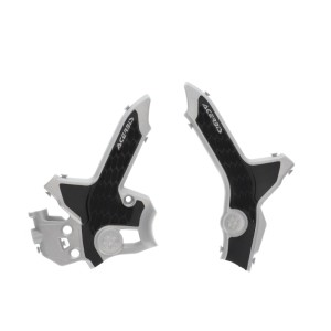 ACERBIS OSŁONY RAMY X-GRIP HONDA CRF 250 L \'21-\'24, CRF 300 L \'21-\'26, CRF 300 RALLY \'21-\'24 KOLOR SZARY / CZARNY
