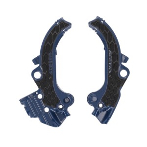ACERBIS OSŁONY RAMY X-GRIP KTM SX 65 \'24-\'26, GAS GAS MC 65 \'24-\'26, HUSQVARNA TC 65 \'24\'-26 KOLOR NIEBIESKI / CZARNY