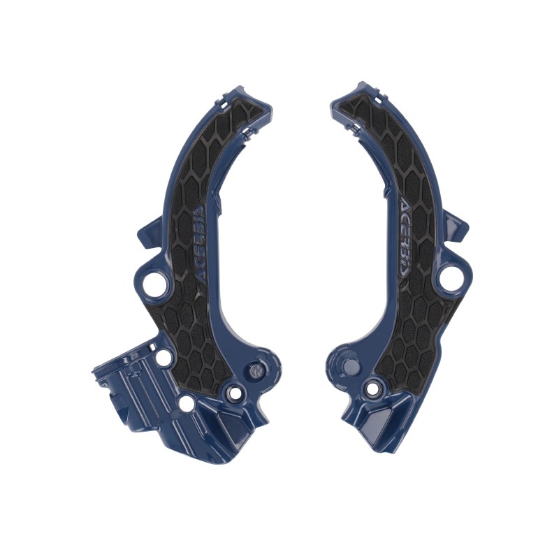 ACERBIS OSŁONY RAMY X-GRIP KTM SX 65 \'24-\'26, GAS GAS MC 65 \'24-\'26, HUSQVARNA TC 65 \'24\'-26 KOLOR NIEBIESKI / CZARNY