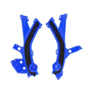 ACERBIS OSŁONY RAMY X-GRIP SHERCO SE 125 / 250 / 300 \'25-\'26, SEF 250 / 300 / 450 \'25-\'26 KOLOR NIEBIESKI / CZARNY