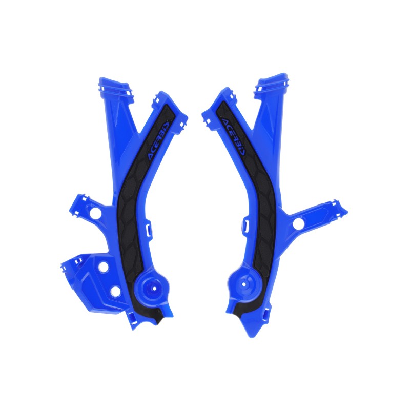 ACERBIS OSŁONY RAMY X-GRIP SHERCO SE 125 / 250 / 300 \'25-\'26, SEF 250 / 300 / 450 \'25-\'26 KOLOR NIEBIESKI / CZARNY