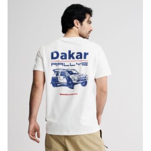 DIVERSE EXTREME TEAM - DAKAR RALLY KOSZULKA DKR CAR OFF WHITE KOLOR BIAŁY ROZMIAR XXL