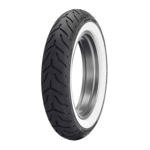 DUNLOP OPONA 130/90B16 D408 67H TL PRZÓD WWW BIAŁY BOK HARLEY-DAVIDSON DOT 11/2023