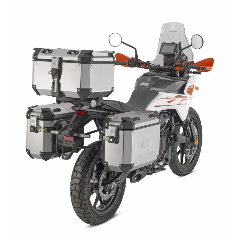 KAPPA 2026/06 STELAŻ KUFRÓW BOCZNYCH MONOKEY CAM SIDE KTM 390 ADVENTURE X / R \'25-\'26 - POD KUFRY KFR K\'FORCE ORAZ KVG K\'VOY