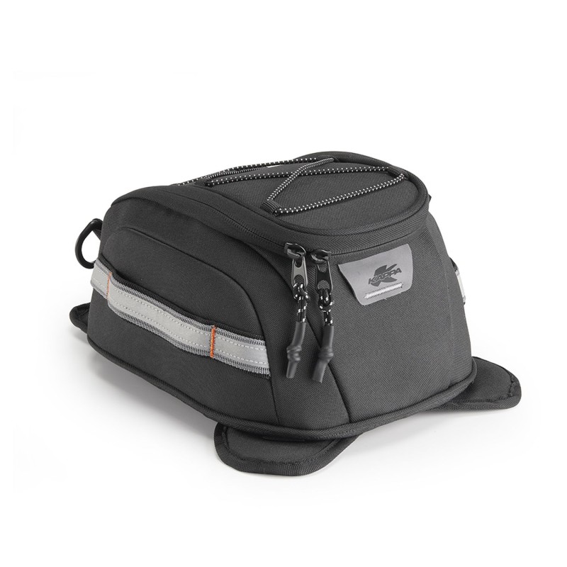 KAPPA 2026/06 TORBA NA ZBIORNIK / BAK (TANKBAG) (K\'STORMER) (WYS. 16CM X SZER. 19CM X DŁ. 23CM) KOLOR CZARNY