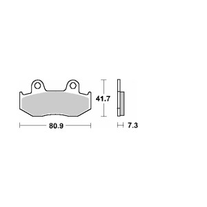 SCHUH WYPRZEDAŻ KLOCKI HAMULCOWE KH92 HONDA CH 250 SPACY/FREEWAY \'88-\'93, NES 125/150 \'01-\'06, NH 100 LEAD \'00-\'08, SUZUKI