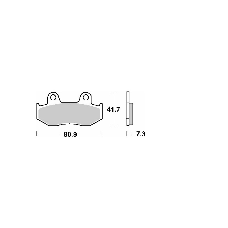 SCHUH WYPRZEDAŻ KLOCKI HAMULCOWE KH92 HONDA CH 250 SPACY/FREEWAY \'88-\'93, NES 125/150 \'01-\'06, NH 100 LEAD \'00-\'08, SUZUKI