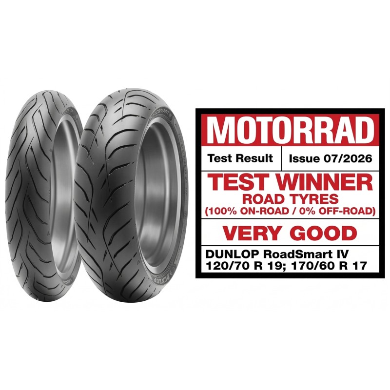 DUNLOP OPONA 120/60ZR17 SPORTMAX ROADSMART IV (55W) TL PRZÓD DOT 01-11/2026