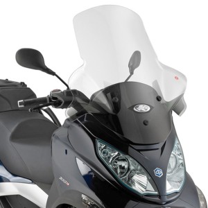 KAPPA SZYBA PIAGGIO MP3 300 SPORT \'08-\'17, MP3 500 BUSINESS \'08-\'17, MP3 300/500 BUSINESS/SPORT \'12-\'17 (75 X 65CM) PRZEZR