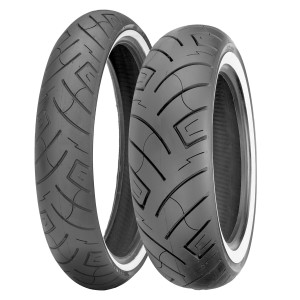 SHINKO OPONA 120/70-21 SR777 68V TL REINF WW PRZÓD BIAŁY BOK DOT 10-13/2026